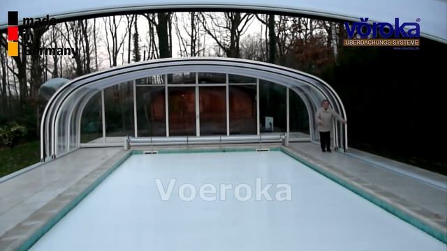 Павильон для бассейна модель "Sublim" VOEROKA смотреть онлайн