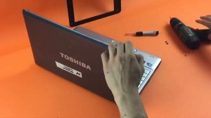 How To Replace A Broken Toshiba Satellite L500 Laptop Screen Replacement