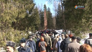 В среду в деревне Новосёлово прошёл памятный митинг на месте гибели Ю. Гагарина и В. Серёгина