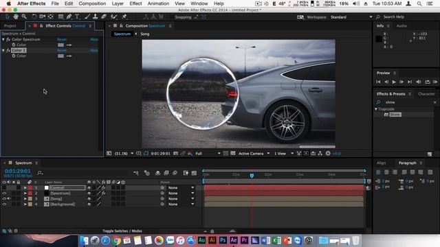 After Effect - How to create spectrum Nocopyrightsound (NCS) | Circle Audio React