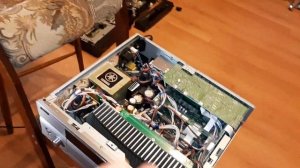 аудио ресивер  Yamaha rx-v 1700. сделаем профилактику  чистку и попробуем починить ручку громкости.