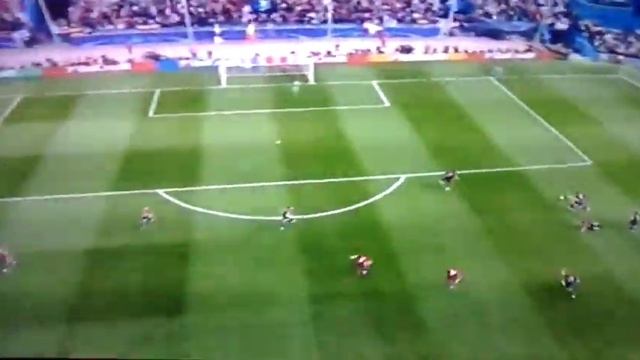 Ателетико-Бавария гол Сауля27.04.2016