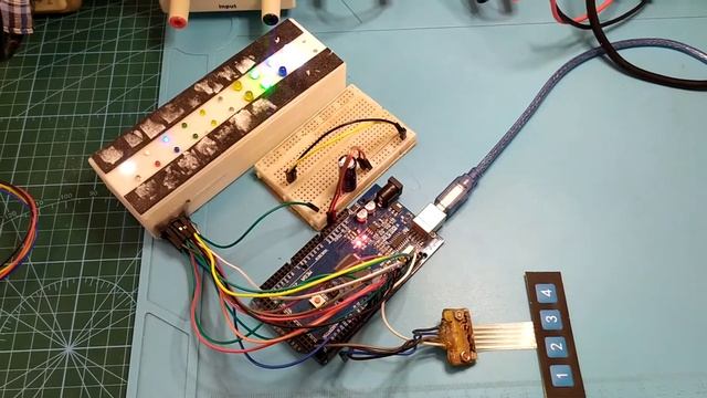 Ардуино Плавное включение лестниц 12 ступени смотреть онлайн