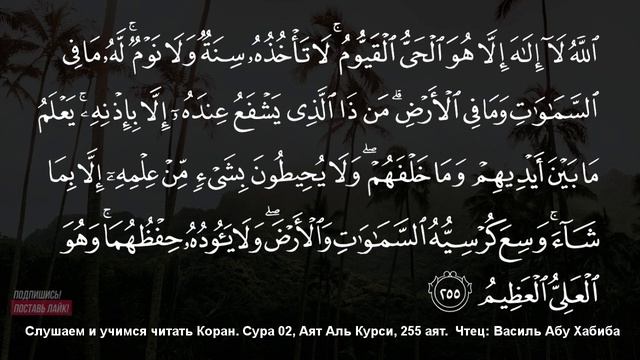 Аятуль Курси 7 раз. Учимся читать Коран. #коран #аятулькурси #намаз смотреть онлайн