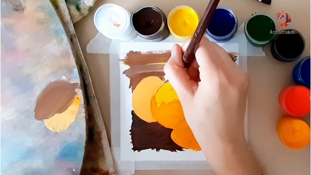 Рисуем Цыпленка Гуашью с Детьми за 28 минут!