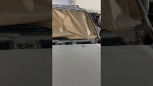 Восстановление рамки лобового стекла Toyota Land Cruiser 1998