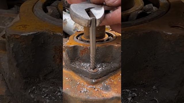 If the screw is rusted and cannot be removed, try this method.