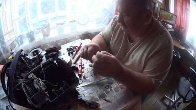 Ремонт пылесоса (замена подшипника) смотреть онлайн