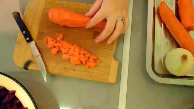 Винегрет с фасолью Класический. Рецепт салата винегрет.Салат с фасолью и свеклой.Салат постный