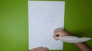 КАК НАРИСОВАТЬ КОТА | Рисунок для детей | РИСОВАТЬ ЛЕГКО | how to draw a cat