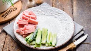 Салат Огород с чипсами