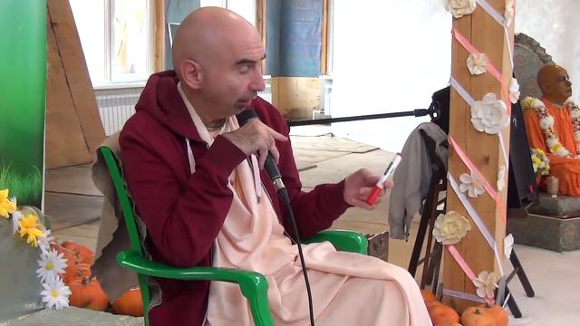 Бхактиведанта Садху Свами - Если не хотят сотрудничать фрагмент Омск 2 окт. 2015