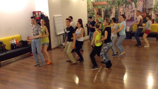 Timbaton | Сальса уроки с Ksenia Ksunami в Первой танцевальной | Москва | Средний и старший уровень смотреть онлайн