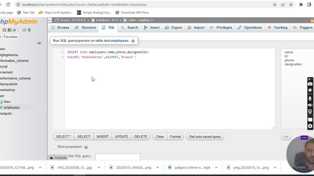 Mysql Insert Query Database | Database for beginners | Mysql Tutorial