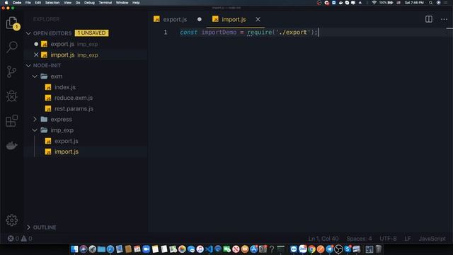Bài 40 - Imports và Exports смотреть онлайн