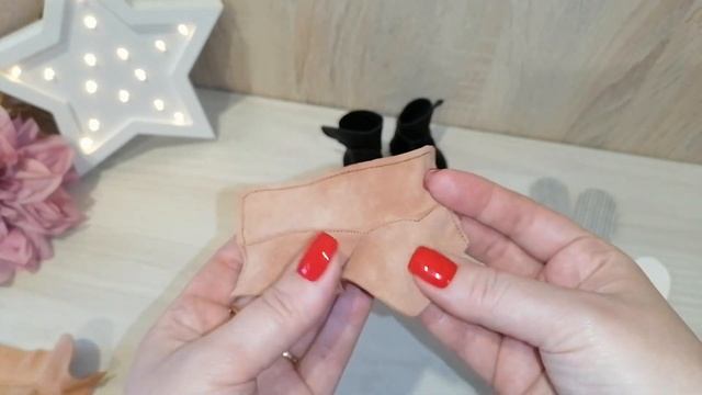 Всего лишь ОДНА деталь и сапожки для куклы ровные и красивые! МК+выкройка