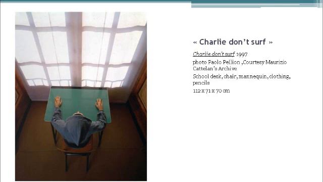 EDNA Maurizio Cattelan