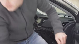 Стильный блок климата на Mitsubishi Лансер 10 от Outlander 3