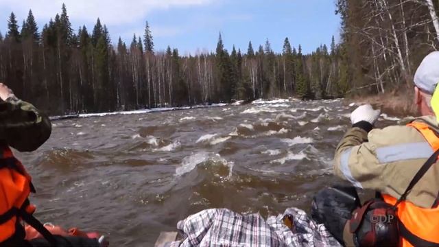 Сплав по реке Молмыс. 3 серия. А река и не думает успокаиваться