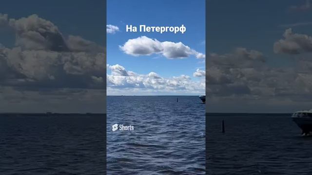 Летняя прогулка на метеоре в Петергорф