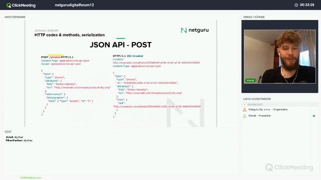 Netguru Digital Forum #12: JSON API we framework'u Grape смотреть онлайн