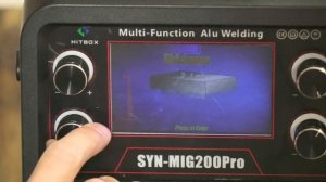 4 in 1 Multi Welder (MIG, TIG, MMA) - HITBOX SYN MIG 200 PRO | Unboxing and Test