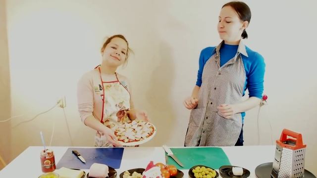 Как приготовить пиццу Мастер класс от Насти смотреть онлайн