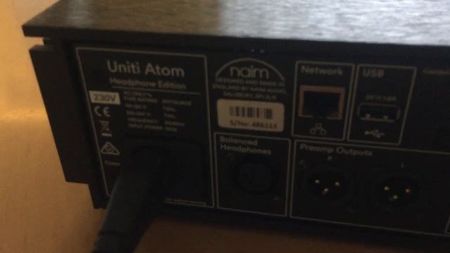 Naim Atom headphone edition - pre amp . смотреть онлайн