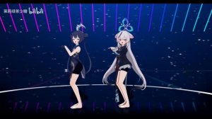 【Blue Archive MMD/4K/60FPS】Ryuuge Kisaki × Sunohara Kokona【Up & Down】