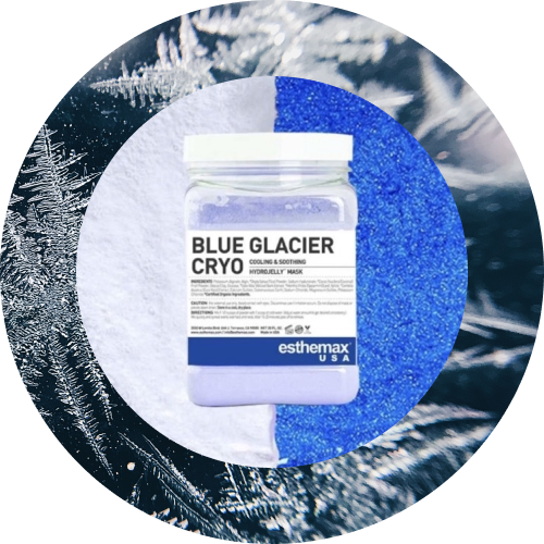 Гидрогелевая маска / альгинатная маска BLUE GLACIER CRYO от Esthemax