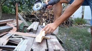 Тест БЕЗОПАСНОГО диска по дереву для болгарки