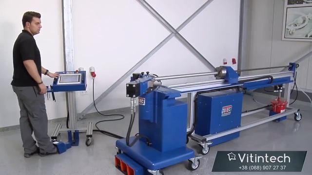 Трубогибочный дорновый станок с ЧПУ JUTEC Biegesystem 5000