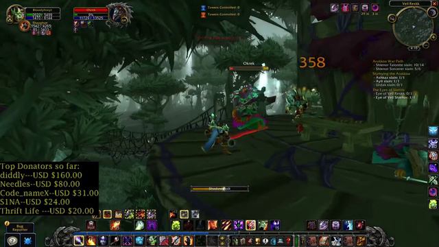 Okrek--Rare Enemy in Terrokar Forest--WoW TBC Classic смотреть онлайн
