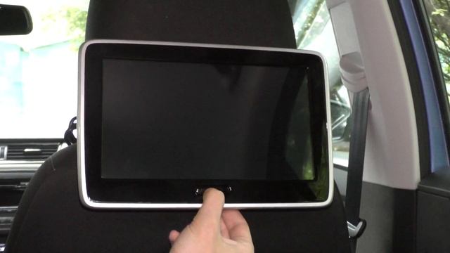 Навесной монитор на ОС Android 6.0 AVS1188AN. Автомонитор на подголовник с сенсорным экраном 10.6"
