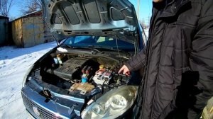 Зима и Fiat Linea