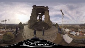 Porta Westfalica Kaiserdenkmal in 360°