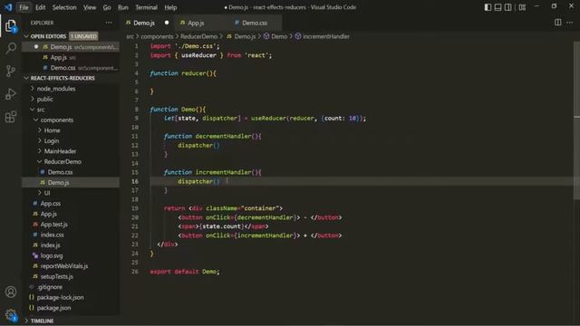 #46 useReducer hook in React | Side effect, Reducer and Context | A Complete React Course смотреть онлайн