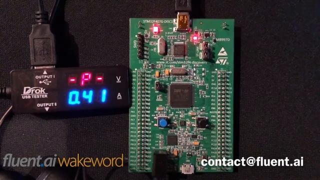 Fluent.ai Cortex M4 Wakeword смотреть онлайн