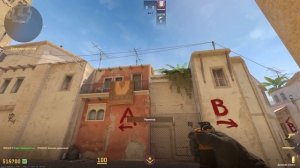 Базовая раскидка на Mirage в cs2.