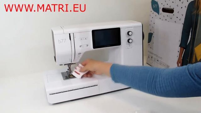 Bernina, Bernette B77 Sewing Machine What's In The Box