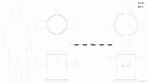 Битенг D. Чертёж.