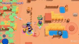 Артур и Давид играют в бравл старс и у Артура скин на Барби