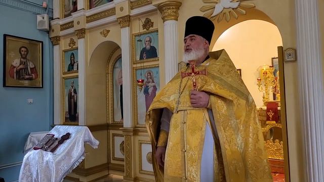 2023 08 27 проповедь протоиерея Вячеслава Кочкина в Неделю 12 по Пятидесятнице смотреть онлайн