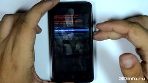 ZTE Blade A3 (T220) сброс графического пароля (Hard reset)