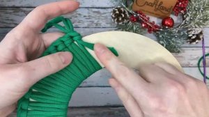 Такой новогодний венок вы ещё не видели! Два способа оформления. Подробный мастер-класс.