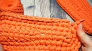 Как связать подошву для тапочек из трикотажной пряжи. Размер 37-38. Для начинающих.