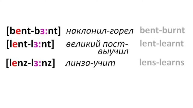 ТРЕНАЖЕР 0.1.64.1 Фонетический практикум: [е-ɜ:] смотреть онлайн