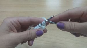 УЗОР ДЛЯ СНУДА И ШАРФА. Вязание спицами.