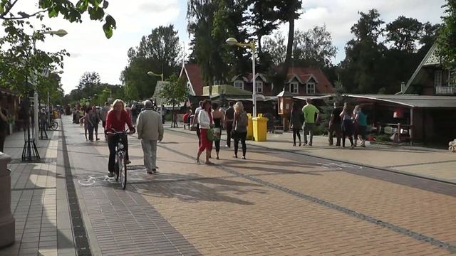 ПАЛАНГА, ул. Басанавичуса / PALANGA, Basanavichus St. смотреть онлайн