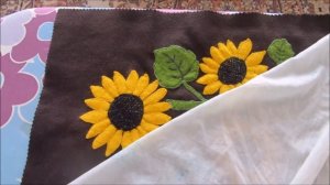 Аппликация из ткани своими руками